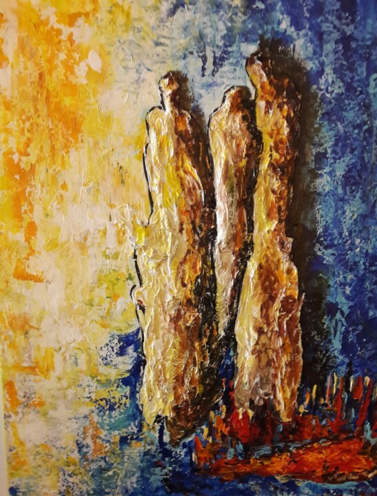 NOUS ET L'ENFANT 绘画, 23.6x19.7 in