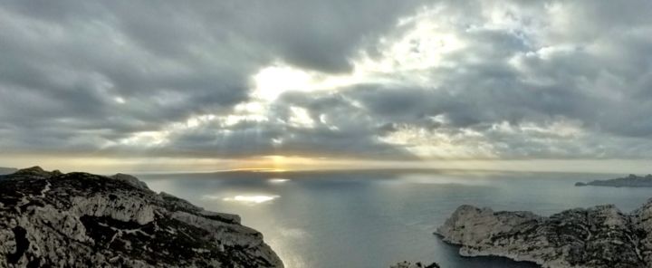 Photographie intitulée "Nuages 12" par Jean Paul Rosso, Œuvre d'art originale
