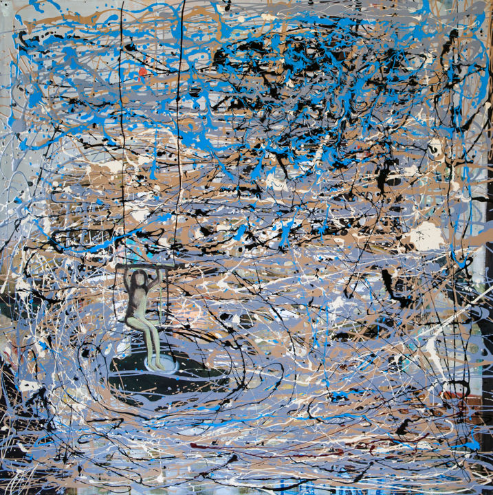 Painting titled "izvele-choice.jpg" by Efs, Original Artwork, Enamel
