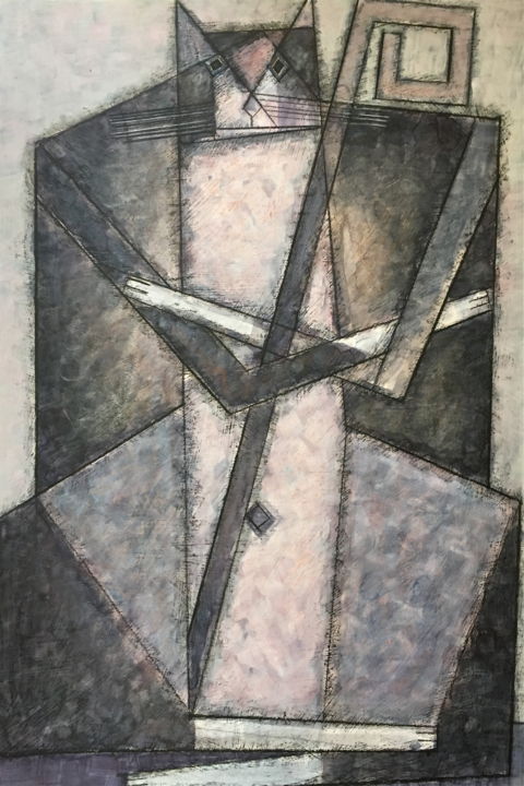 Tekening getiteld "Katze / chat / cat…" door Dmitriy Trubin, Origineel Kunstwerk