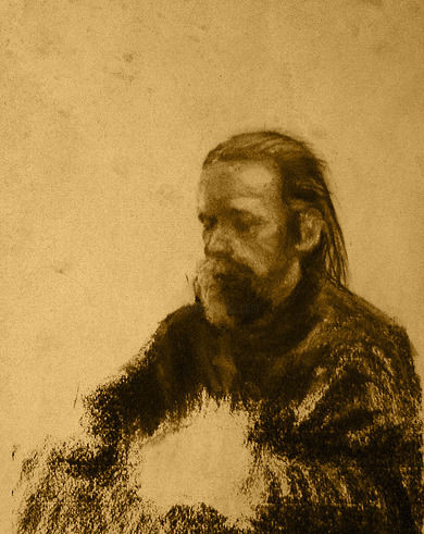 Drawing titled "Bezręki" by Mateusz Witek, Original Artwork