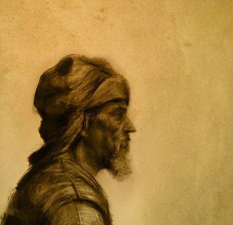 Drawing titled "After Masters" by Mateusz Witek, Original Artwork