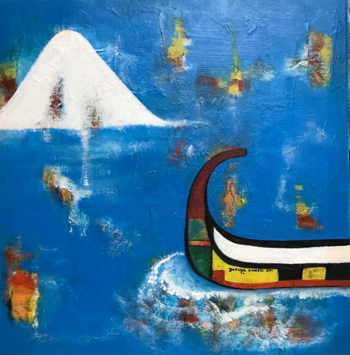 O Moliceiro Peinture, 19,7x19,7 in