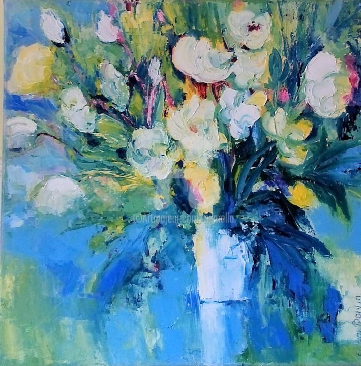 "Hellébores" 50x50