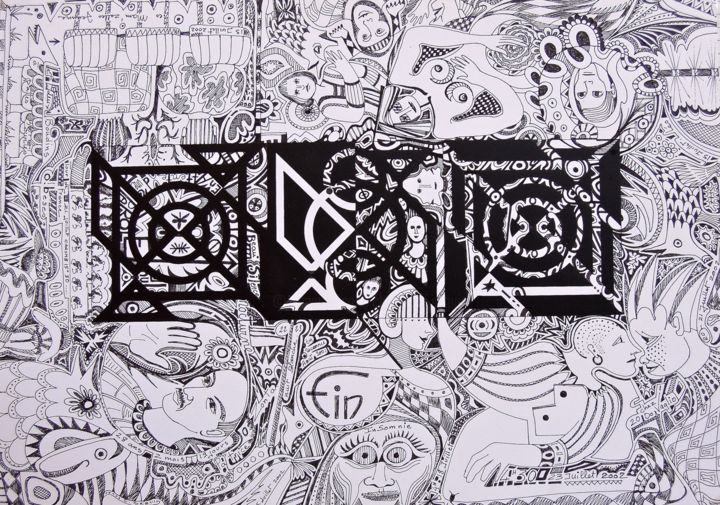 图画,  11.8x16.5 in 