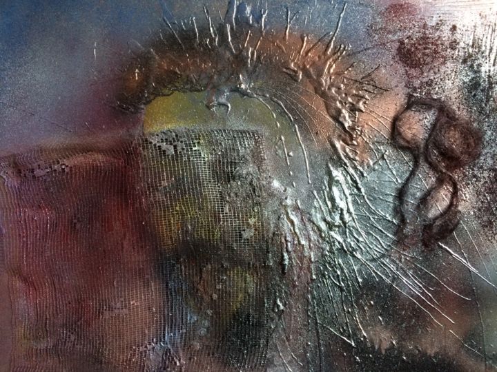 Peinture intitulée "Apparition" par Lapiche, Œuvre d'art originale