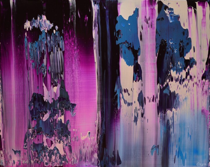 Peinture intitulée "Whispers" par Gayane Karapetyan (Gaya), Œuvre d'art originale, Acrylique