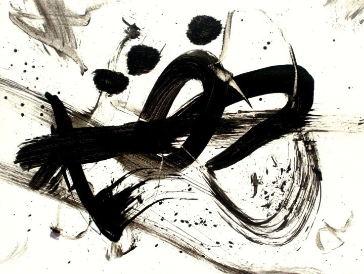 Painting titled "Do-In-Od - Abstract…" by Davidian Gotis Abstraction Abstraite, Original Artwork, Acrylic