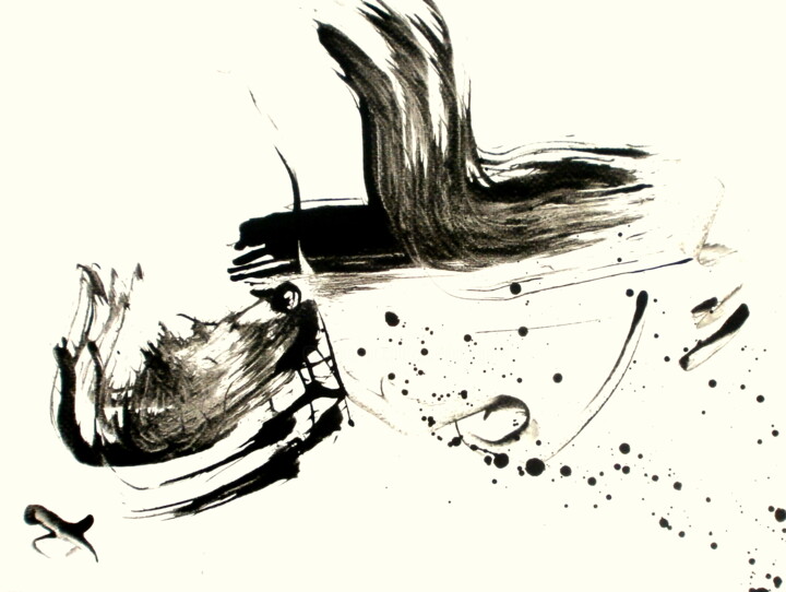 Painting titled "Do-In-Do - Abstract…" by Davidian Gotis Abstraction Abstraite, Original Artwork, Acrylic