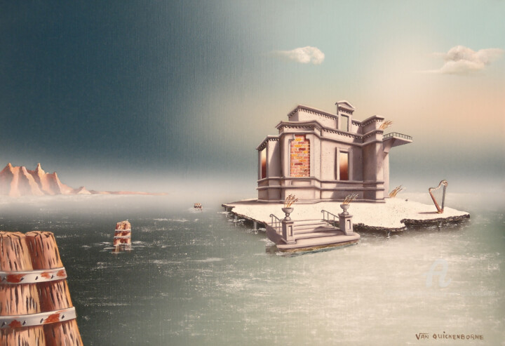 La harpe 绘画, 9.5x13.8 in