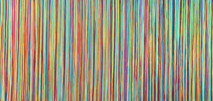 Painting titled "The Emotional Creat…" by Carla Sá Fernandes, Original Artwork, Acrylic Mounted on Wood Stretcher frame