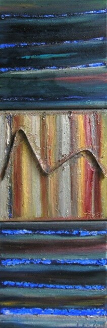 Peinture intitulée "cac40" par Laure Feyen, Œuvre d'art originale