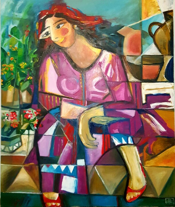 绘画,  47.2x39.4 in 