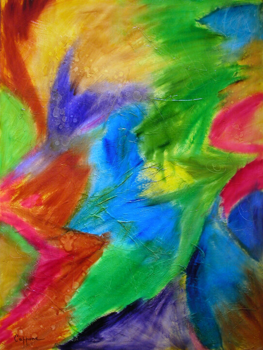 L’Avancée Fantastique - The Fantastic Advanced 绘画, 51.2x38.2 in