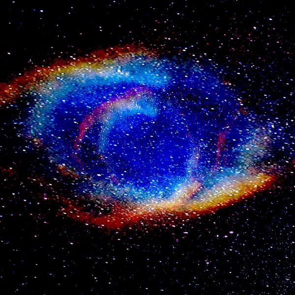 Digital Arts titled "Big blue eye" by Serg R, Original Artwork, Digital Painting