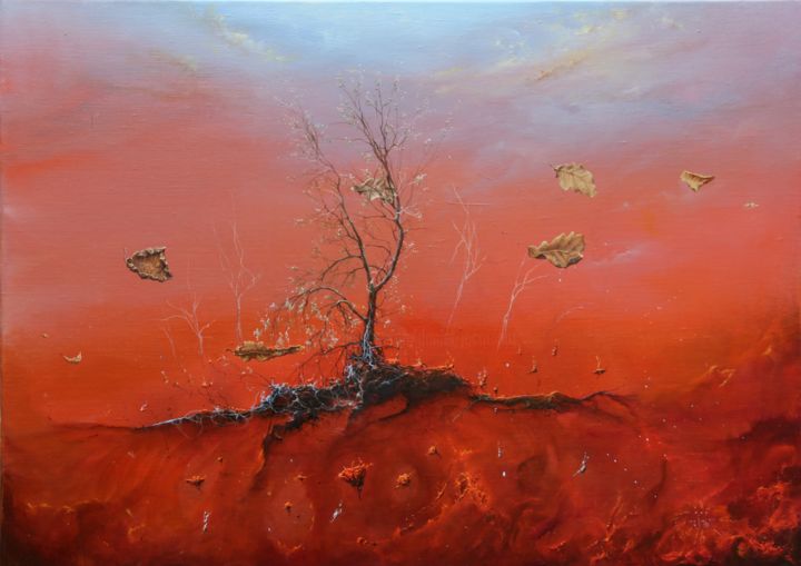 "" Impermanence "" başlıklı Tablo Daniel Jacquinot tarafından, Orijinal sanat, Petrol