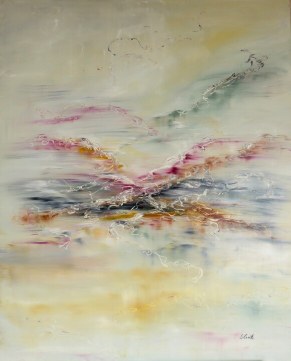 Pintura titulada "La redoutable fragi…" por Elisa Cook Benbassat Bassat, Obra de arte original, Oleo