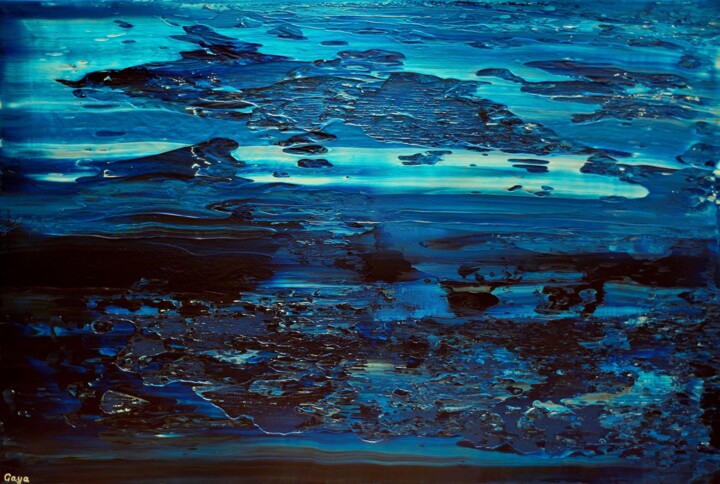 Peinture intitulée "Infinity" par Gayane Karapetyan (Gaya), Œuvre d'art originale, Acrylique