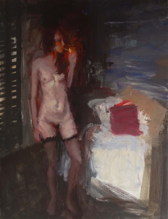 La clope 绘画, 39.4x31.9 in