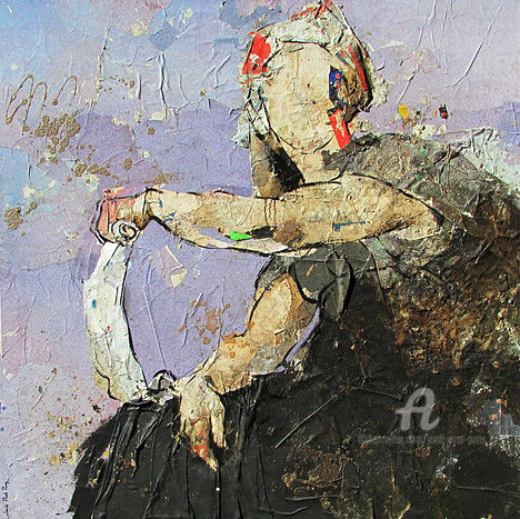 Painting titled ""Delphian" Jordi PR…" by Jordi Prat Pons, Original Artwork