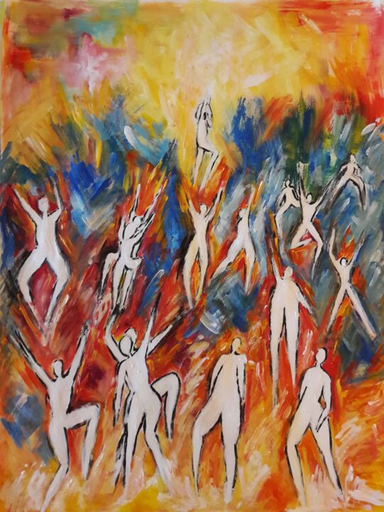 NOTRE LIBERTE 绘画, 25.6x19.7 in