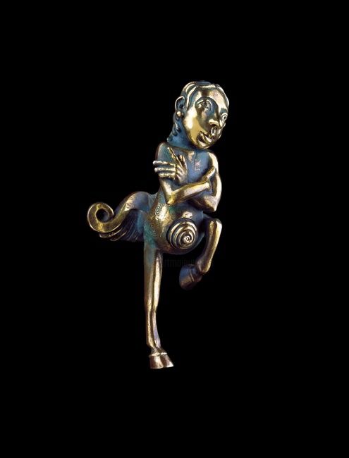 Sculpture intitulée "Sans Tort" par Sak, Œuvre d'art originale