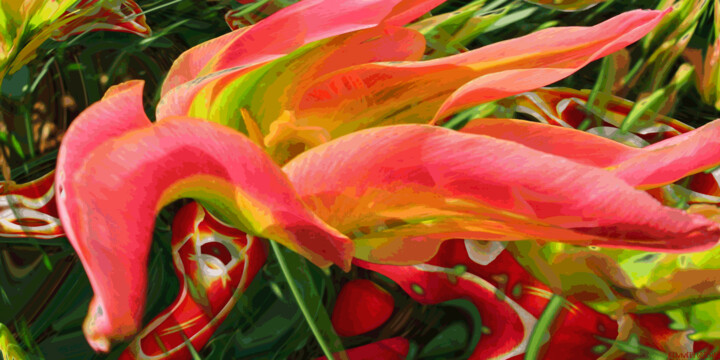 Digital Arts titled "Instant Spring 5" by Ken Grzesik, Original Artwork, Digital Painting