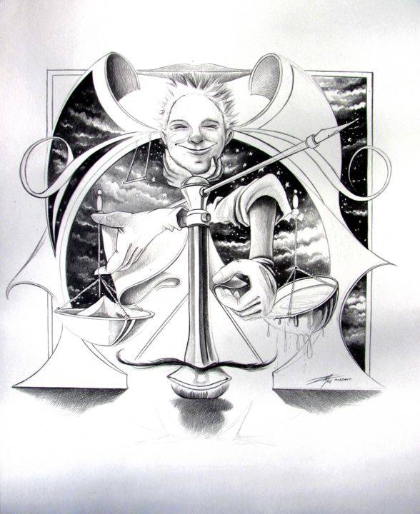 图画,  16.9x13.8 in 