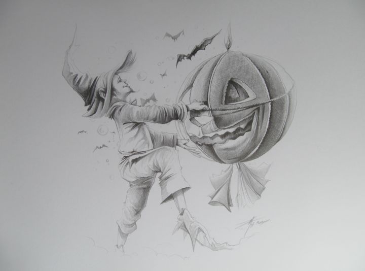 图画,  13.8x19.7 in 