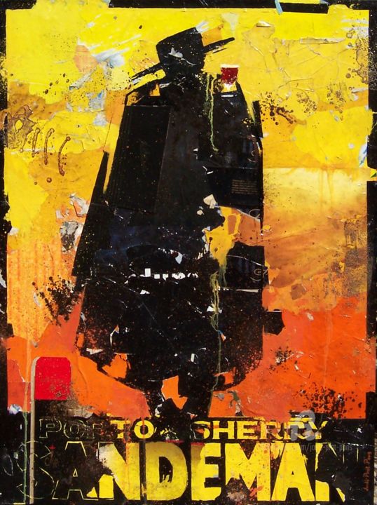 Painting titled ""sandeman" Jordi PR…" by Jordi Prat Pons, Original Artwork