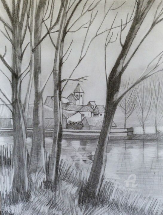 Drawing titled "p1090879.jpg" by Psylvie - Histoires De Couleurs, Original Artwork