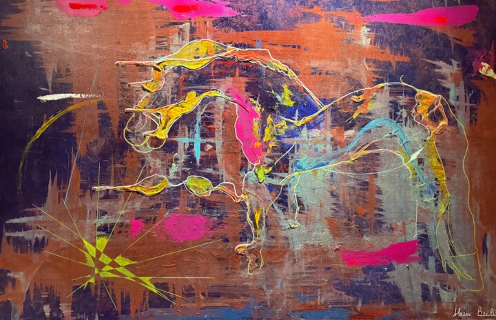 绘画,  39.4x59.1 in 