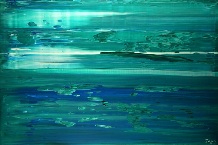 Peinture intitulée "Eternity" par Gayane Karapetyan (Gaya), Œuvre d'art originale, Acrylique