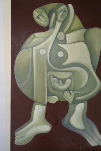 Painting titled "Family" by Elena Ringo, Original Artwork
