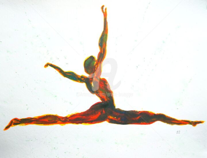 Flying 图画, 19.7x25.2 in