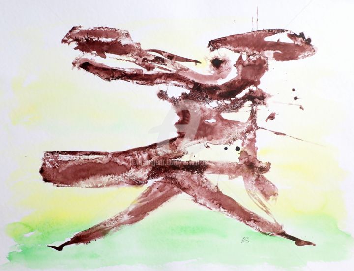 Funny bird 图画, 19.7x25.2 in