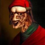 Peinture intitulée "Au plus bas de l'ir…" par André Martins De Barros, Œuvre d'art originale, Huile