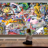 Painting titled "BAROC'ART VIRTUAL E…" by Jean Mirre, Original Artwork
