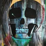 Malerei mit dem Titel "The King" von Colin Kunz, Original-Kunstwerk, Acryl