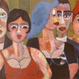 Peinture intitulée "LA BARAKA" par Martine Flory, Œuvre d'art originale