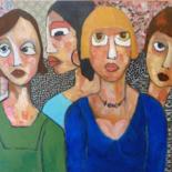 Peinture intitulée "LES COCOTTES" par Martine Flory, Œuvre d'art originale