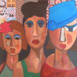 Peinture intitulée "CARAMBA" par Martine Flory, Œuvre d'art originale