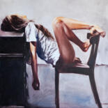 Painting titled "lazy morning" by Igor Shulman, Original Artwork, Oil