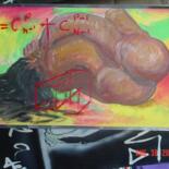 Painting titled "Triangle de pascal" by Lem, Original Artwork