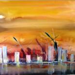 제목이 "Figuration"인 미술작품 Bernard Courtalon (courtaloni)로, 원작, 수채화