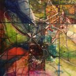 Peinture intitulée "EMULSION URBAINE 2" par Edcha, Œuvre d'art originale, Acrylique