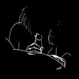 Disegno intitolato "silhouettes" da Jean Philippe Dufau, Opera d'arte originale, Pennarello