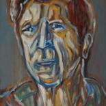 Peinture intitulée "François CLUZET" par Pierre Paszkowski, Œuvre d'art originale, Huile