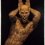 Painting titled "Schizosexual. Lepus…" by Dmitry Vorsin, Original Artwork, Ink