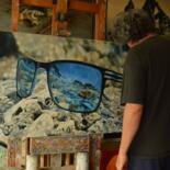 Steps of the making of the work